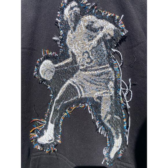 Michael Jordan-Dunk Hand‎ Stitched Hoodie Size XL Men’s New - Picture 3 of 3